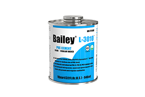 Bailey PVC Pipe Glue L-3010 