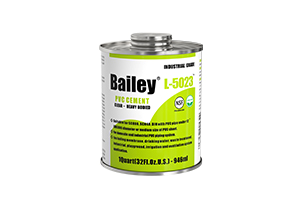 Bailey PVC Pipe Glue L-5023