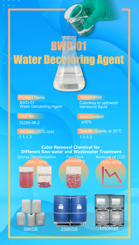 BWD-01 WATER DECOLORING AGENT