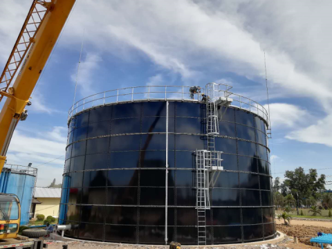 Wastewater Treatment GFS tank