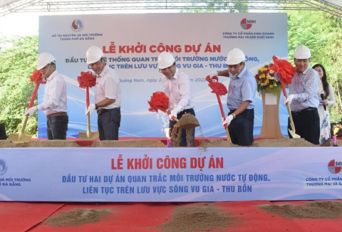 Đà Nẵng khởi công dự án quan trắc nguồn nước tại tỉnh Quảng Nam