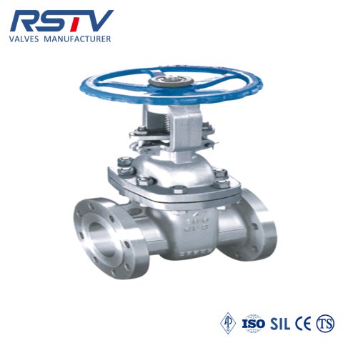 ANSI B16.34/API 600 cast steel flange end gate valve 